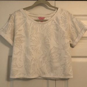 Lilly Pulitzer Dossie Set, White, Size S